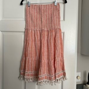 Smocked dress/cover up